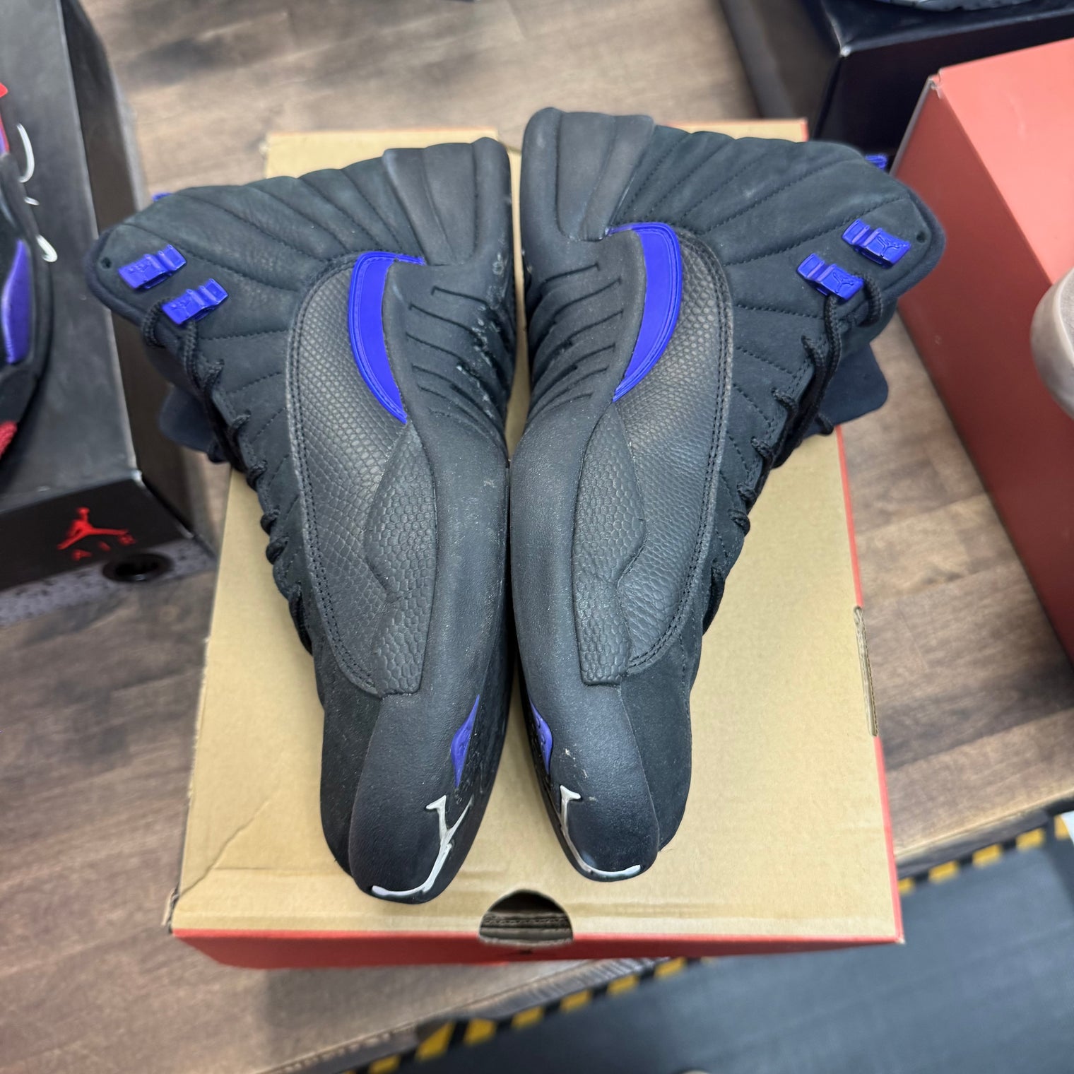 Black Dark Concord Jordan 12 Retro (USED, no insoles)