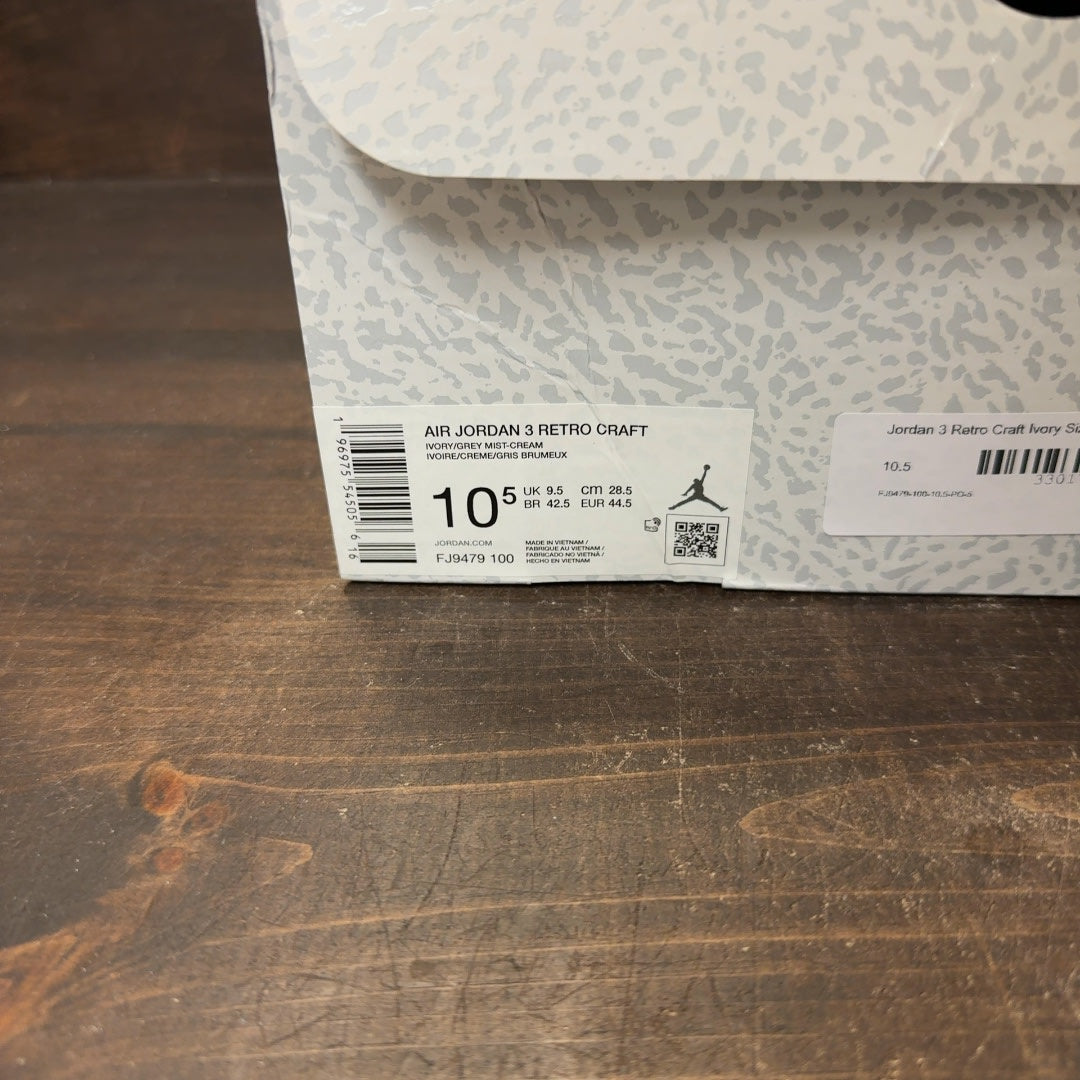 Jordan 3 Retro Craft Ivory - Image 8