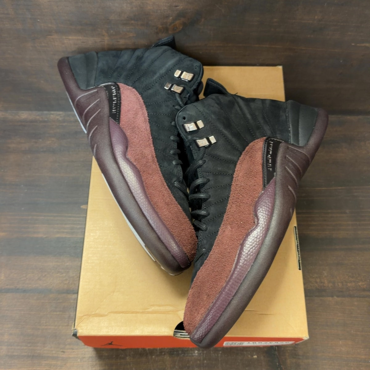 Jordan 12 Retro SP A Ma Maniére Black (Women's) - Image 2
