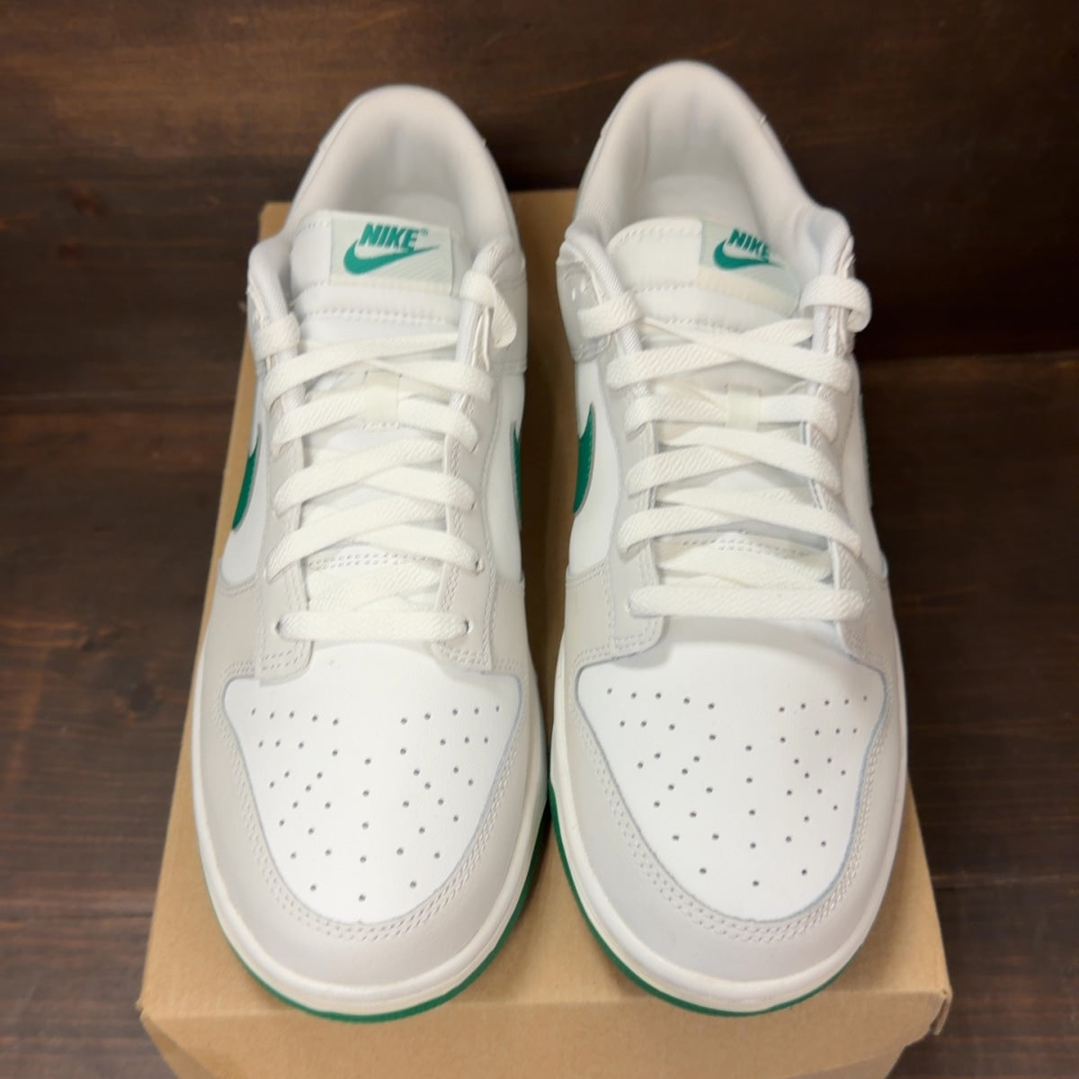 Nike Dunk Low Retro Summit White Malachite Size 11 - Image 3