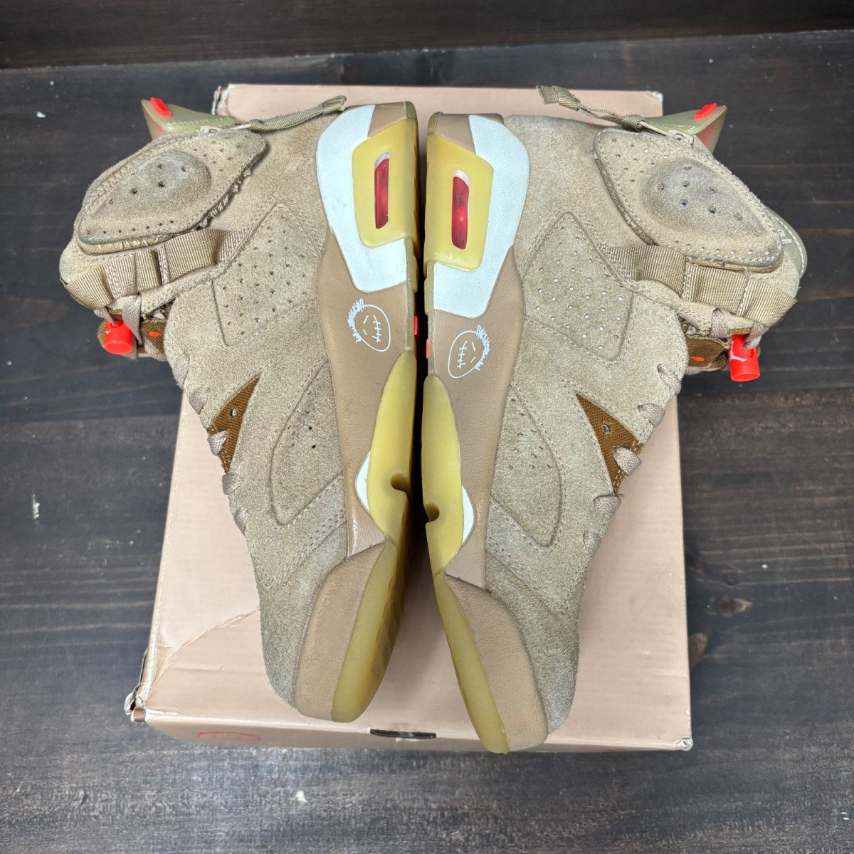 Jordan 6 Retro Travis Scott British Khaki - Image 4