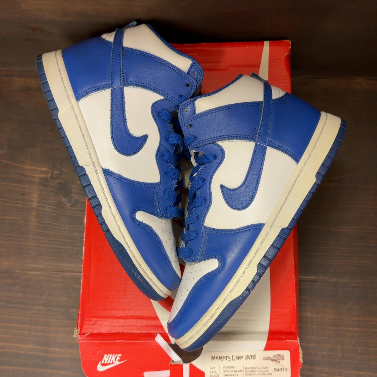 Nike Dunk High Game Royal - Image 2