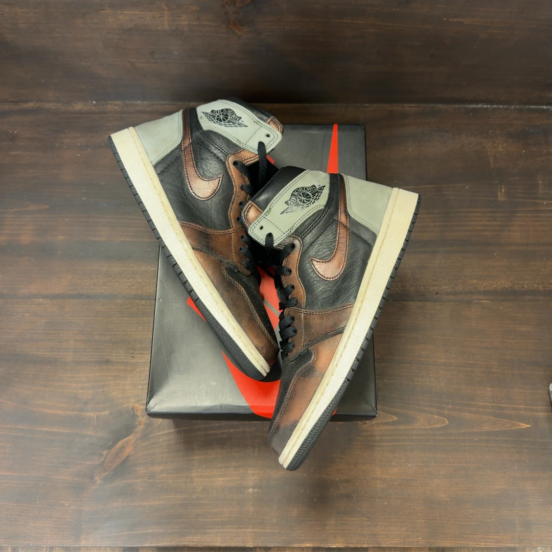 Jordan 1 Retro High Light Army Rust Shadow Patina - Image 2