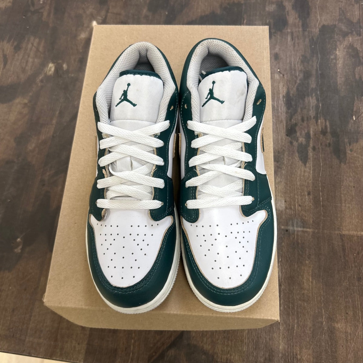 Jordan 1 Low SE Oxidized Green (GS) Size 6Y (Pre-Owned) - Image 2