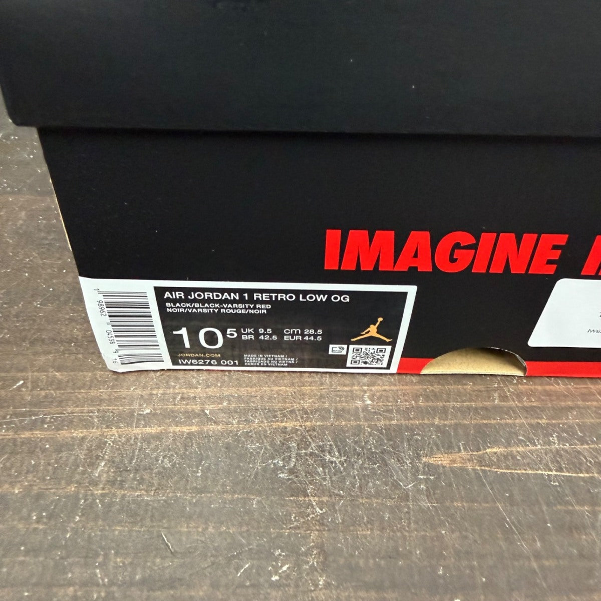 Jordan 1 Retro Low OG Banned Size 10.5 (Pre-Owned) - Image 7