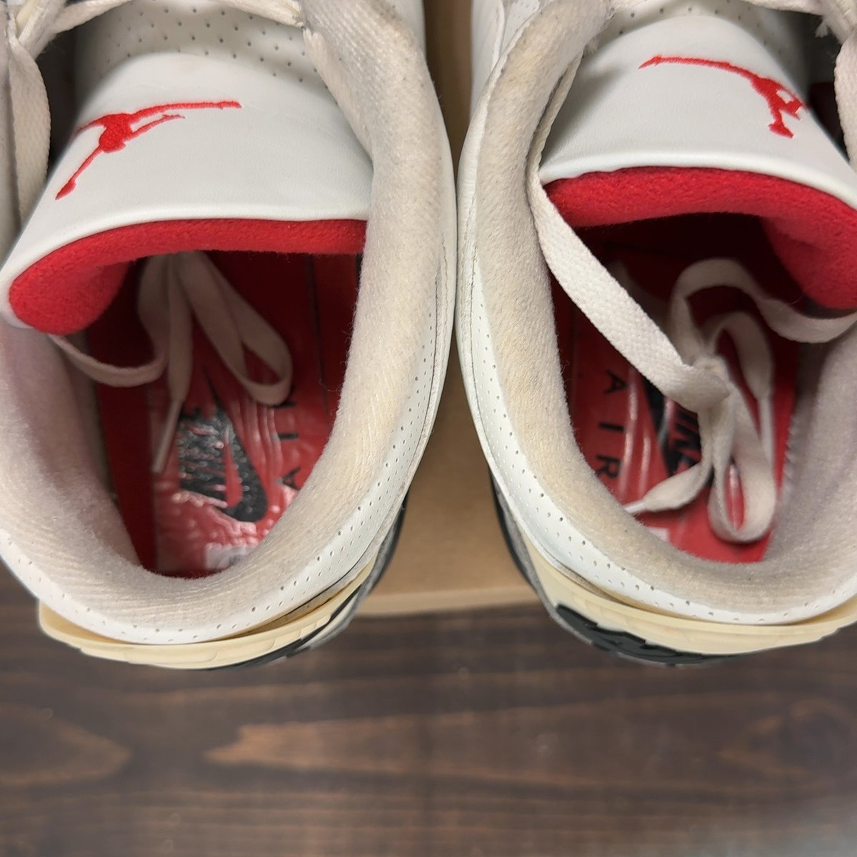 Jordan 3 Retro White Cement Reimagined Size 12 (Pre-Owned) - aux