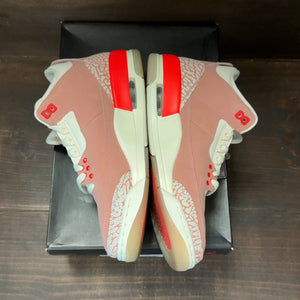 Jordan 3 Retro Rust Pink (Women's) Size 9W (Pre-Owned) - aux