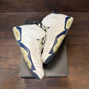 Jordan 6 Retro Midnight Navy (2022) (GS) - Image 2