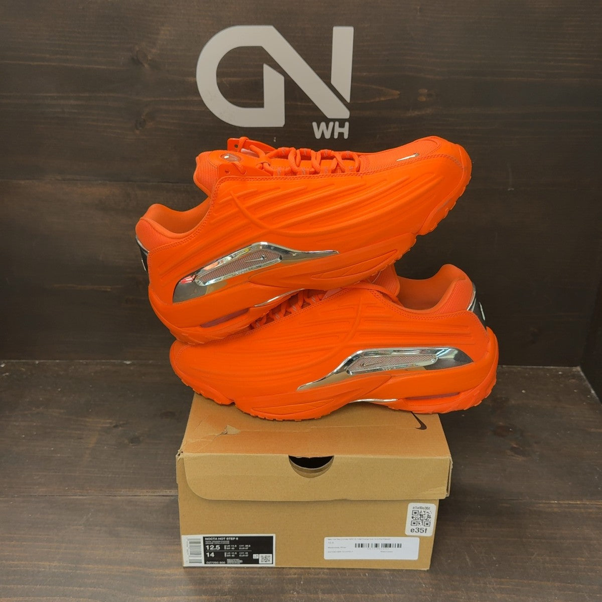 Nike Hot Step 2 Drake NOCTA Total Orange - Image 1