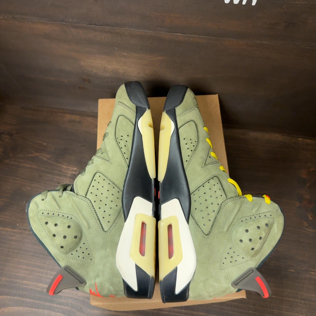 Jordan 6 Retro Travis Scott Size 12 (Pre-Owned) - Image 6
