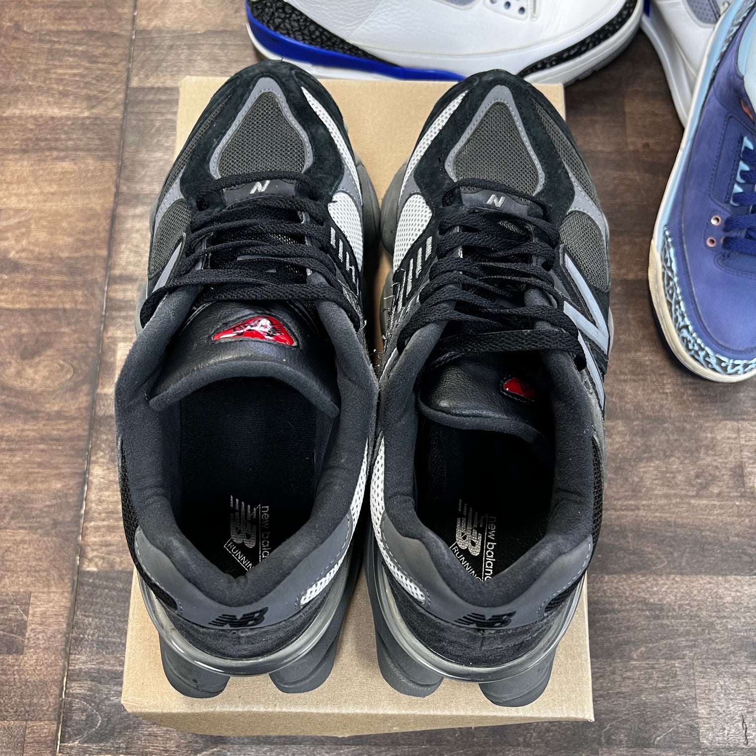Castlerock Black New Balance 9060 (USED, No Box)