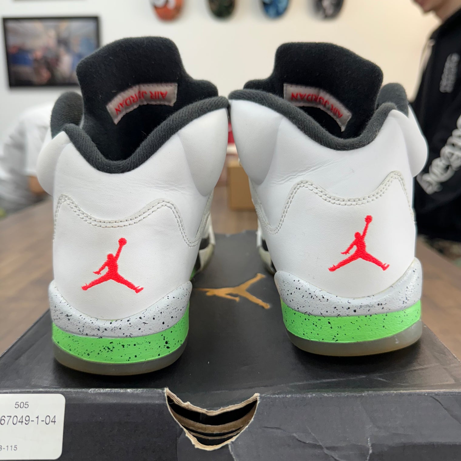 Poison Jordan 5 (GS) (USED, No Box)