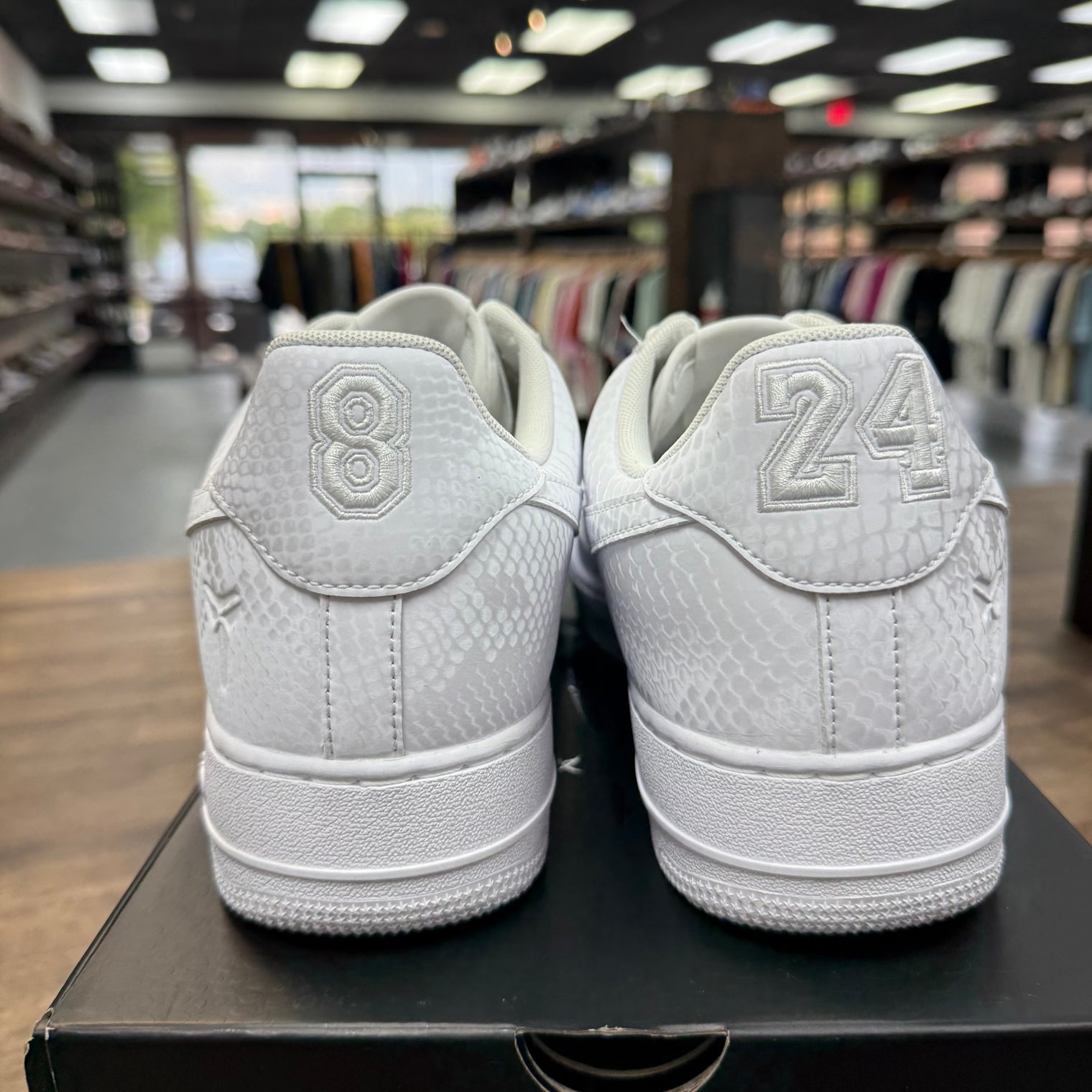 Kobe Bryant Forever White Air Force 1 Low (USED)