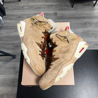Travis Scott British Khaki Jordan 6 Retro (Lightly Worn)