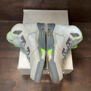 Jordan 5 Retro Green Bean (2022) Size 11 (Pre-Owned) - aux