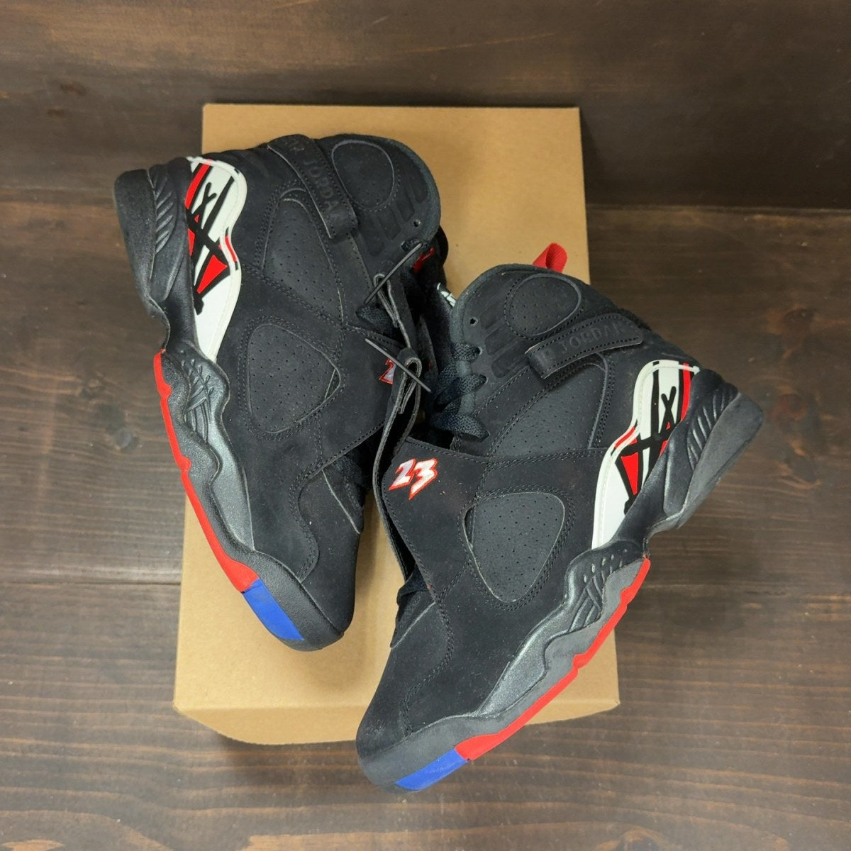 Jordan 8 Retro Playoffs (2023) (GS) Size 7Y (Pre-Owned) - Image 2