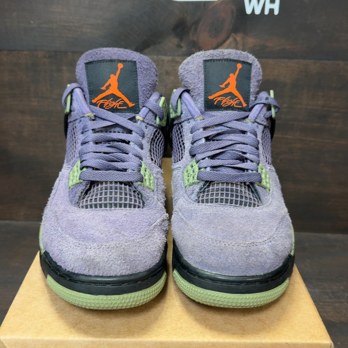 Jordan 4 Retro Canyon Purple (Women's) Size 11W (Pre-Owned) - Image 8