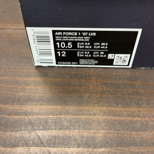 Nike Air Force 1 Low '07 LV8 Wolf Grey Vast Grey White - Image 9