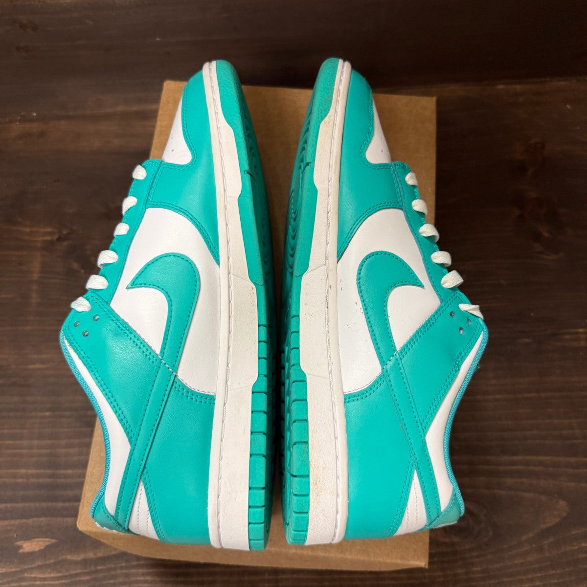 Nike Dunk Low Clear Jade Size 11 (Pre-Owned) - Image 6