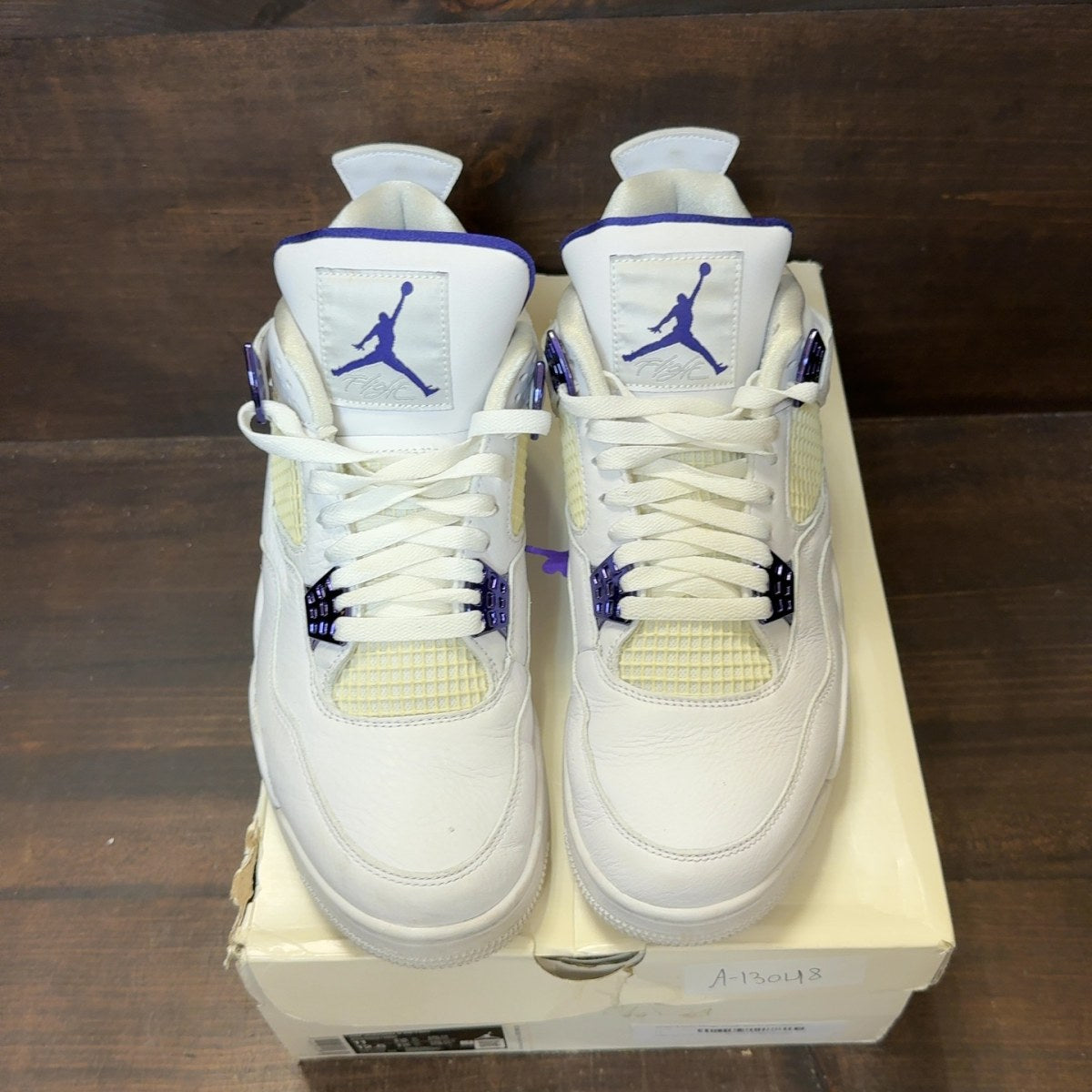 Jordan 4 Retro Metallic Purple - Image 3