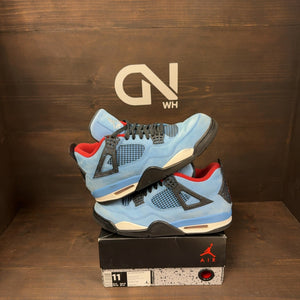Jordan 4 Retro Travis Scott Cactus Jack Size 11 (Pre-Owned) - Image 1