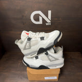 Jordan 4 Retro White Cement (2025) Size 10.5 (Pre-Owned) - Image 1