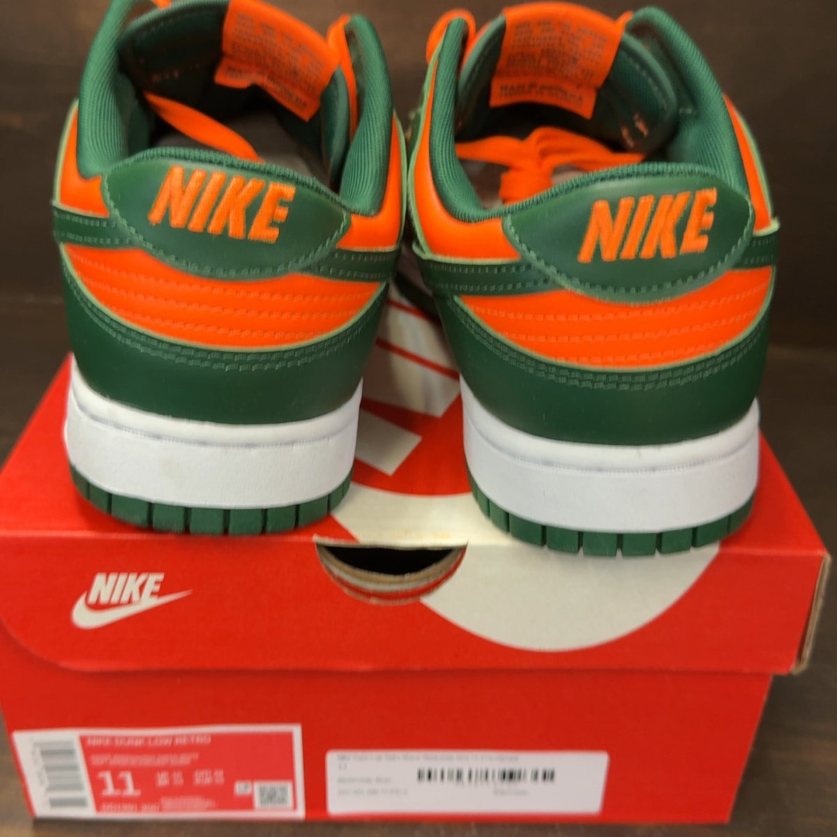 Nike Dunk Low Retro Miami Hurricanes - Image 5
