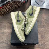 Sky J Light Olive Jordan 1 Low (GS) (USED)