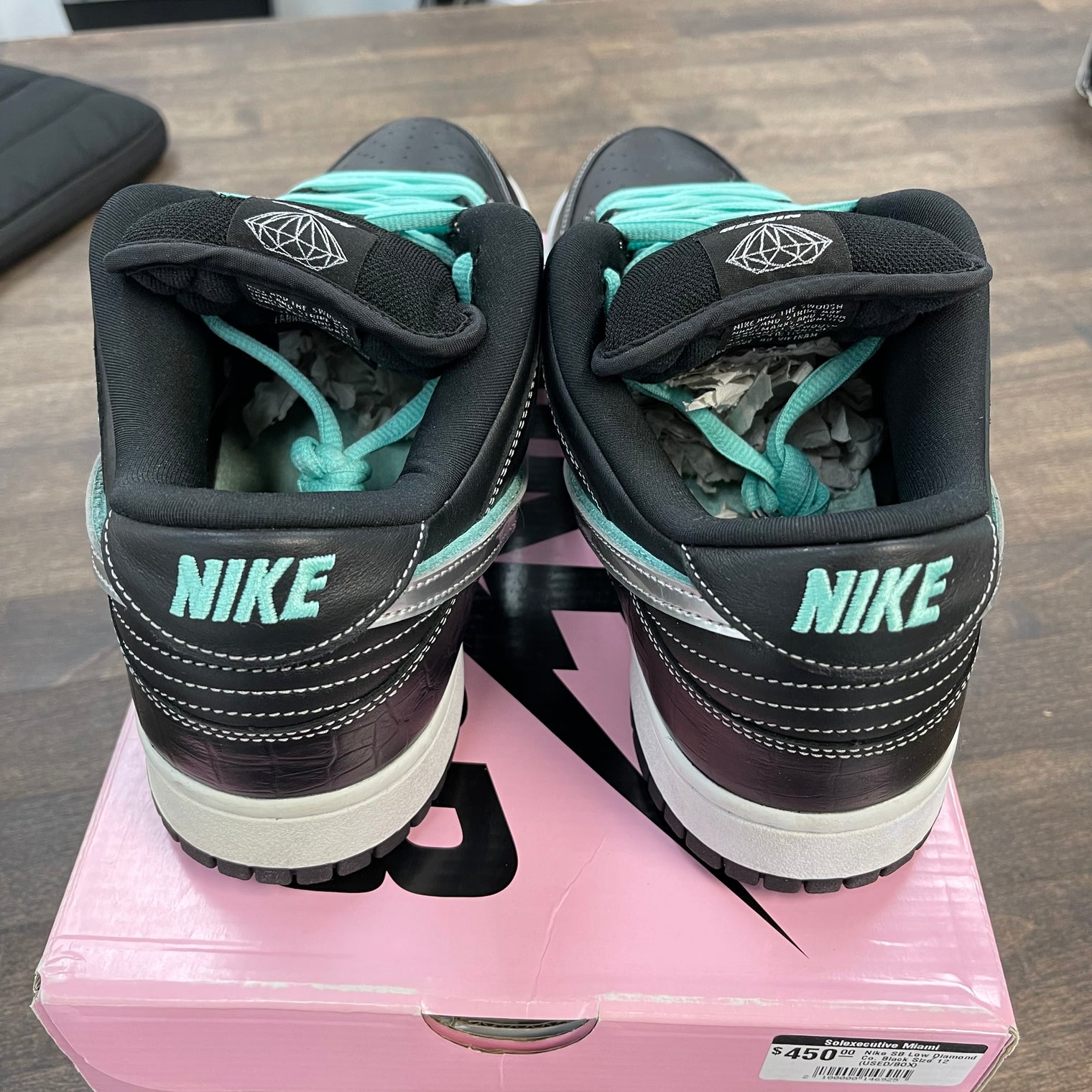 Nike Black Diamond Supply SB Dunk Low (USED)