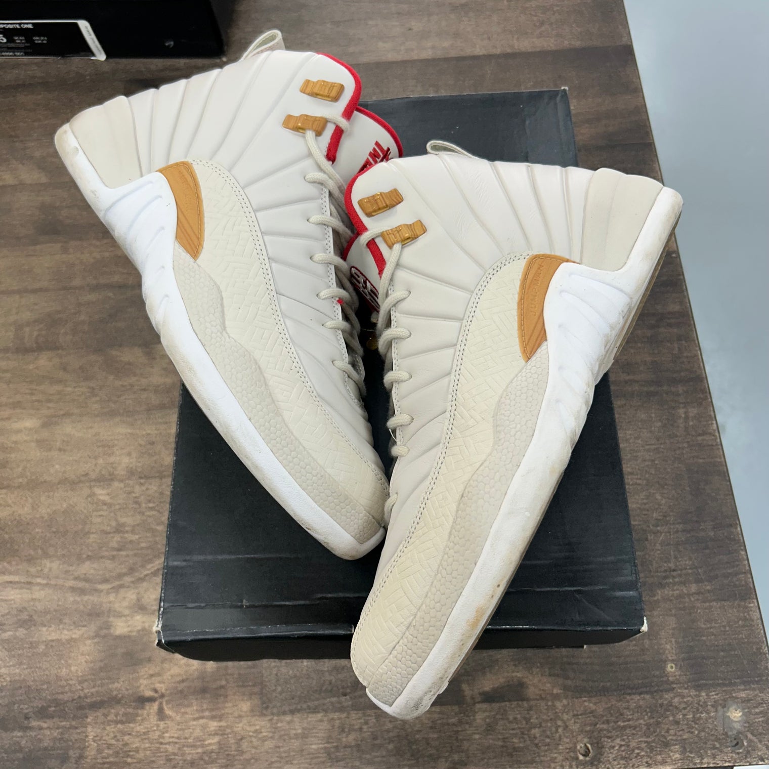 Chinese New Year Light Orewood Brown Jordan 12 Retro (GS) (Used)