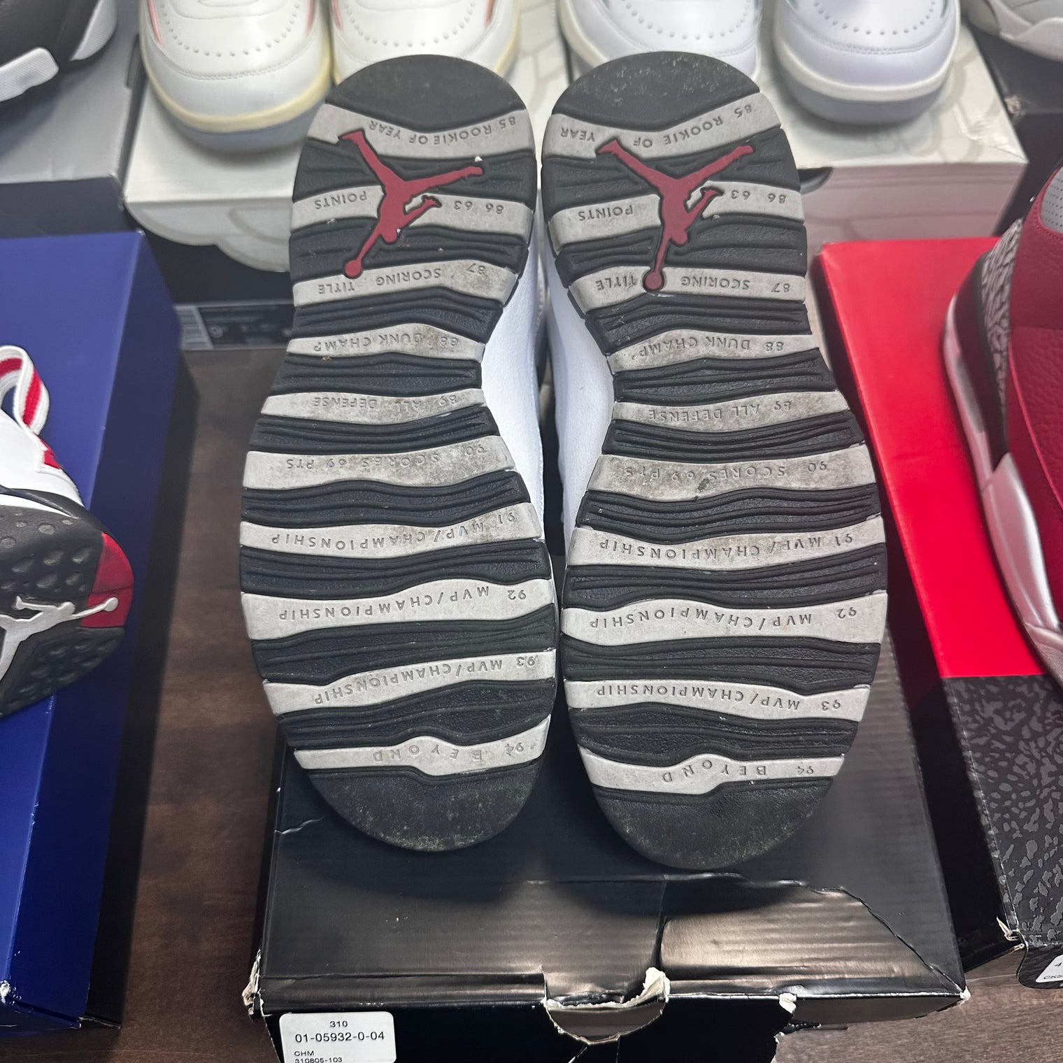Steel Jordan 10 Retro (USED)