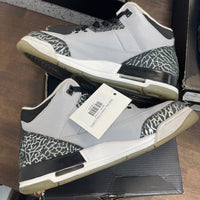 Wolf Grey Jordan 3 (GS) (USED)