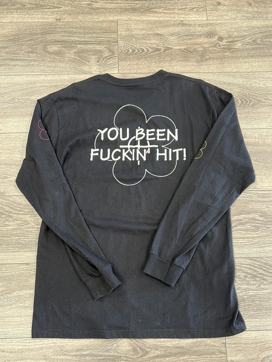 Supreme Been Hit L/S Tee Black (Used)