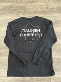 Supreme Been Hit L/S Tee Black (Used)