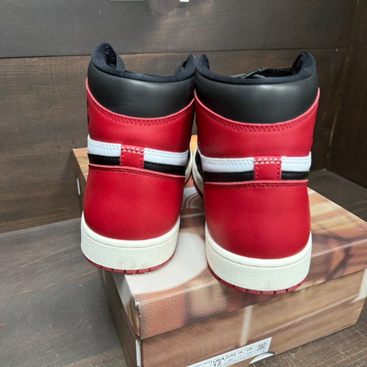 Jordan 1 Retro High OG Black Toe Reimagined - Image 5