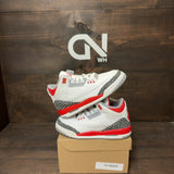 Jordan 3 Retro Fire Red (2022) (GS) Size 4Y (Pre-Owned) - Image 1