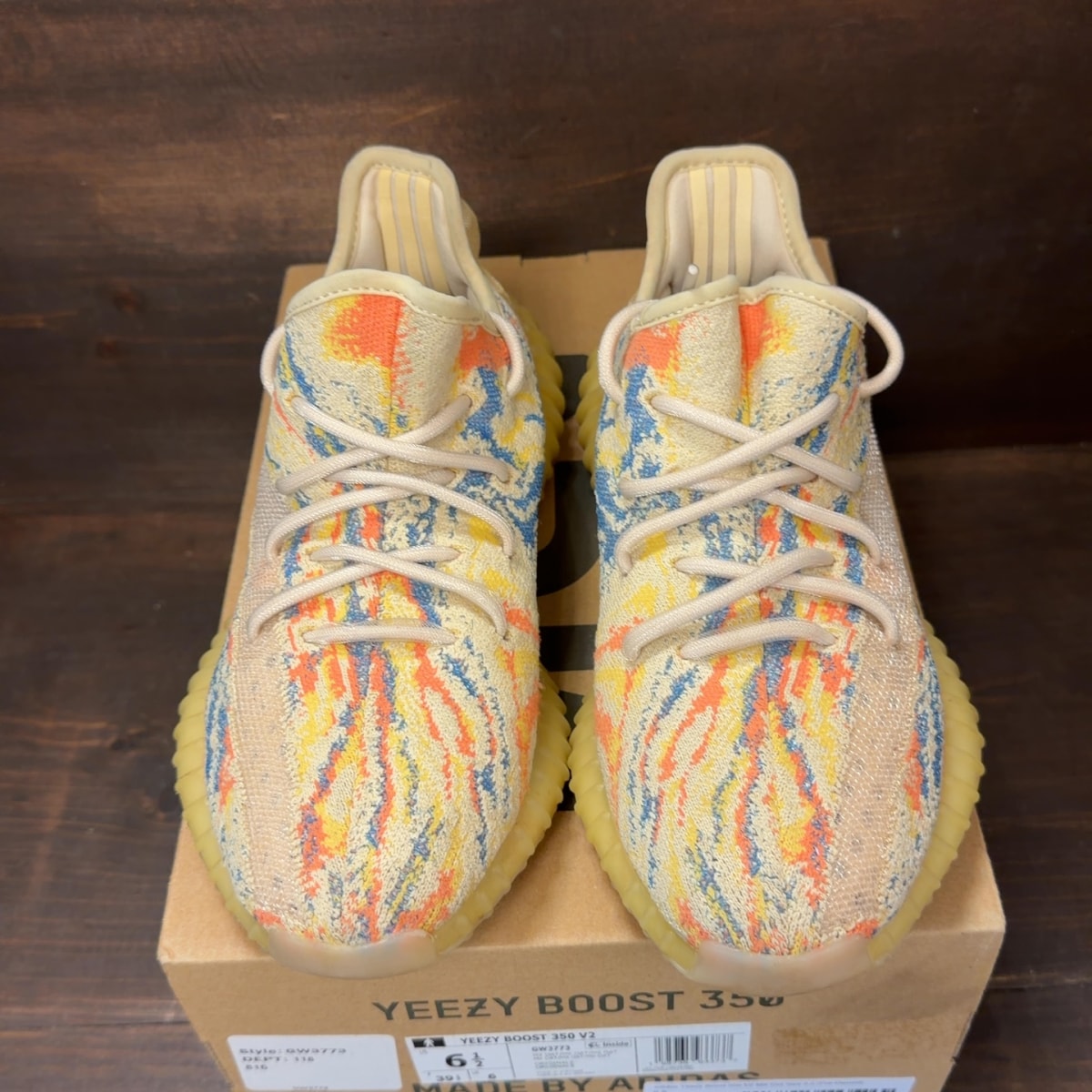 adidas Yeezy Boost 350 V2 MX Oat Size 6.5 (Pre-Owned) - tag