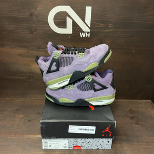 Jordan 4 Retro Canyon Purple (Women's) Size 9W (Pre-Owned) - front