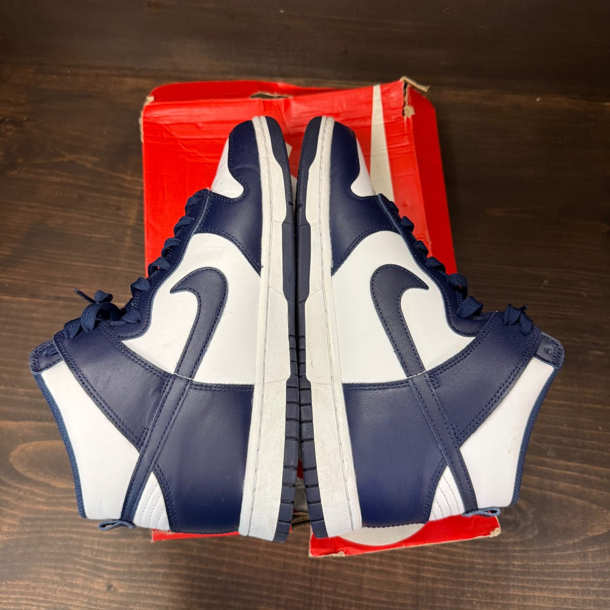 Nike Dunk High Championship Navy - Image 5
