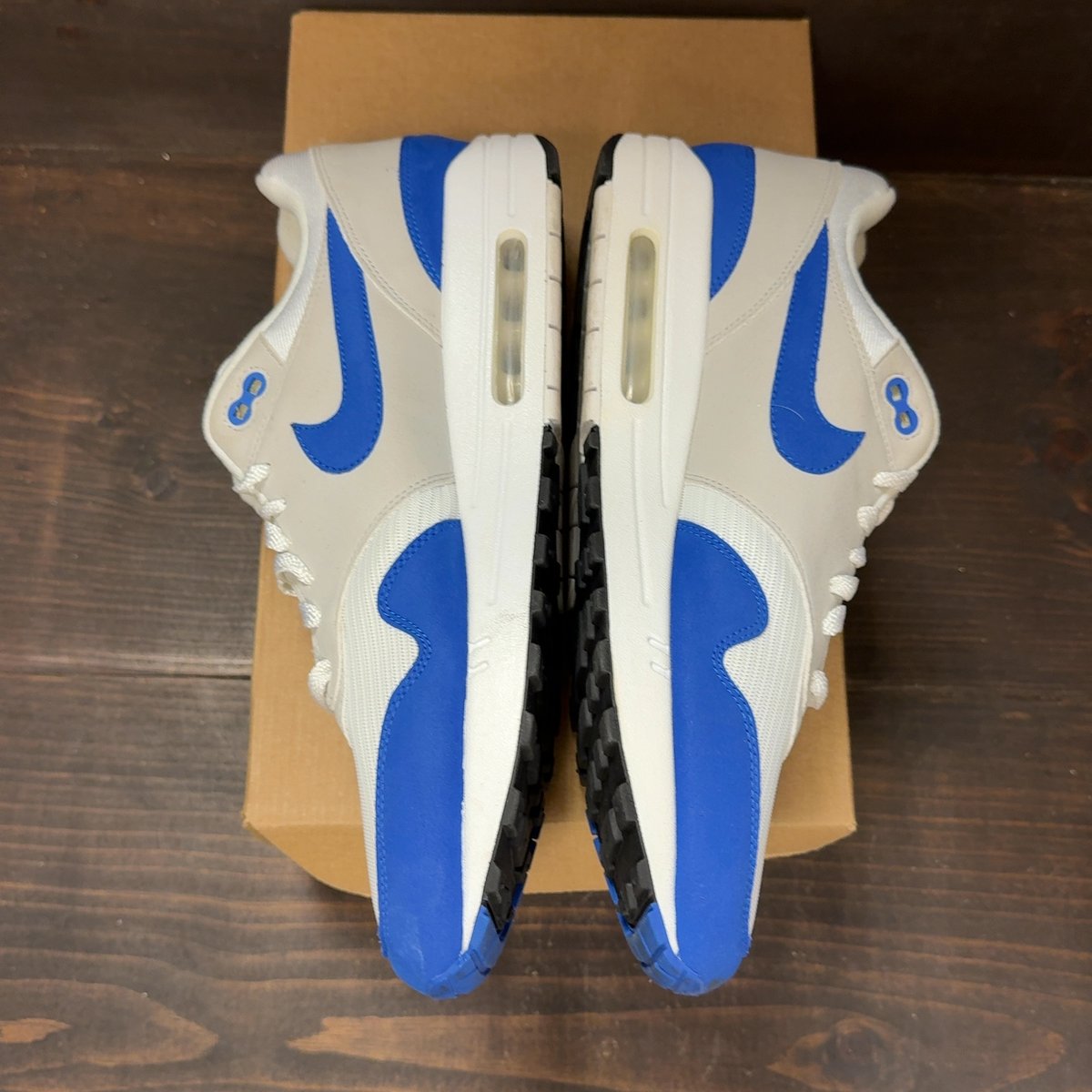 Nike Air Max 1 Anniversary Royal (2017 Restock) Size 12.5 (Pre-Owned) - aux