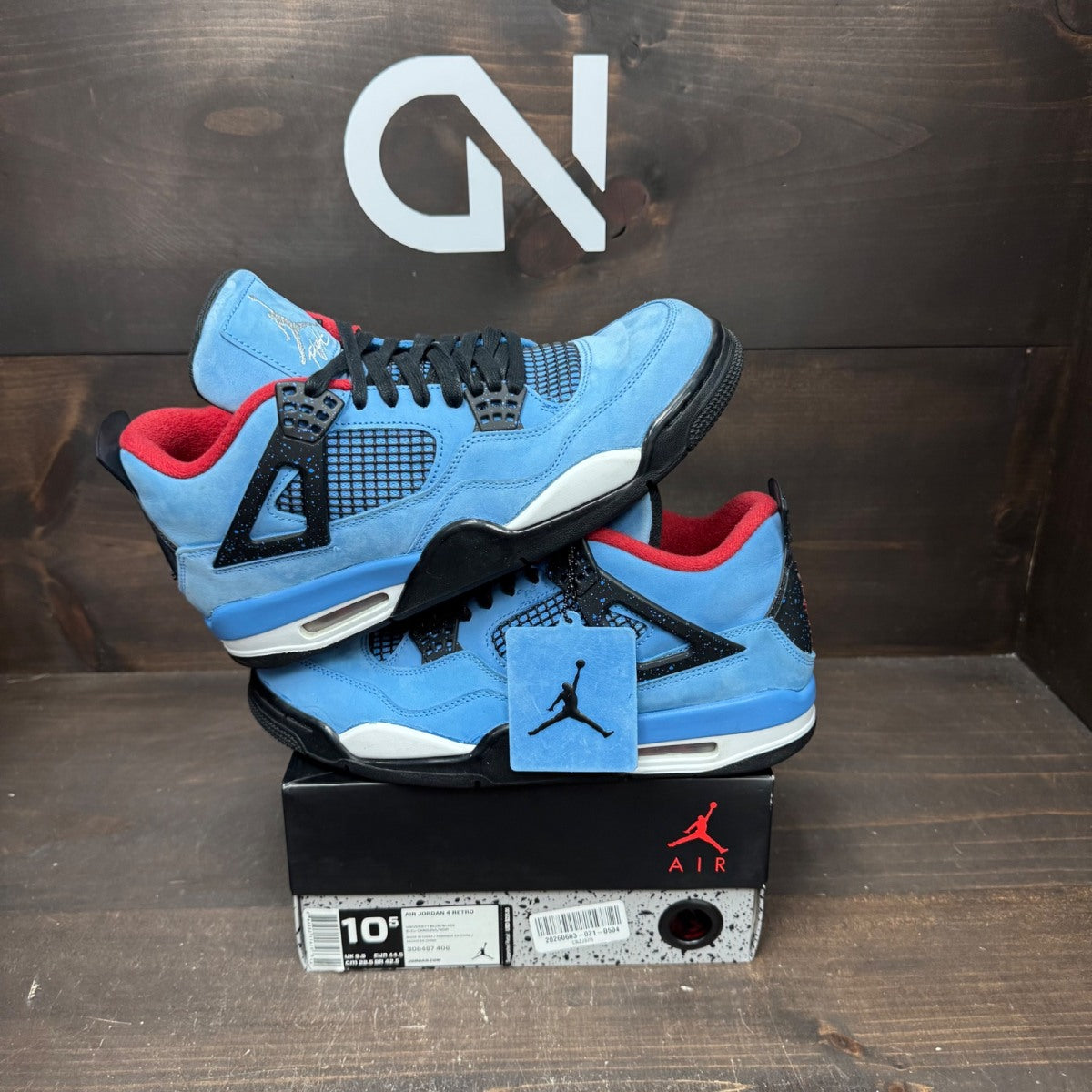 Jordan 4 Retro Travis Scott Cactus Jack - Image 1