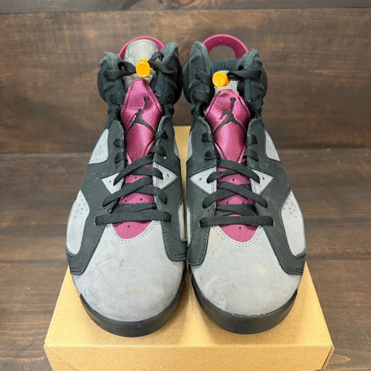Jordan 6 Retro Bordeaux Size 11.5 (Pre-Owned) - Image 3