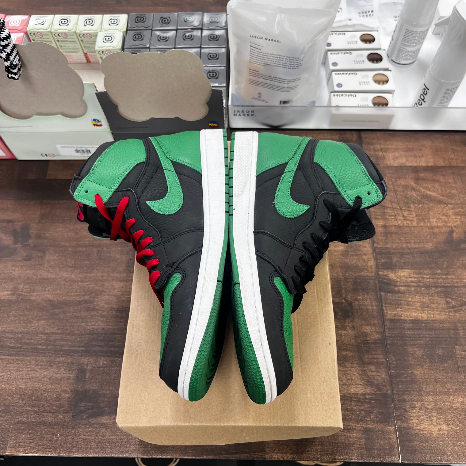 Pine Green Jordan 1 High 2.0 (USED,NO BOX)