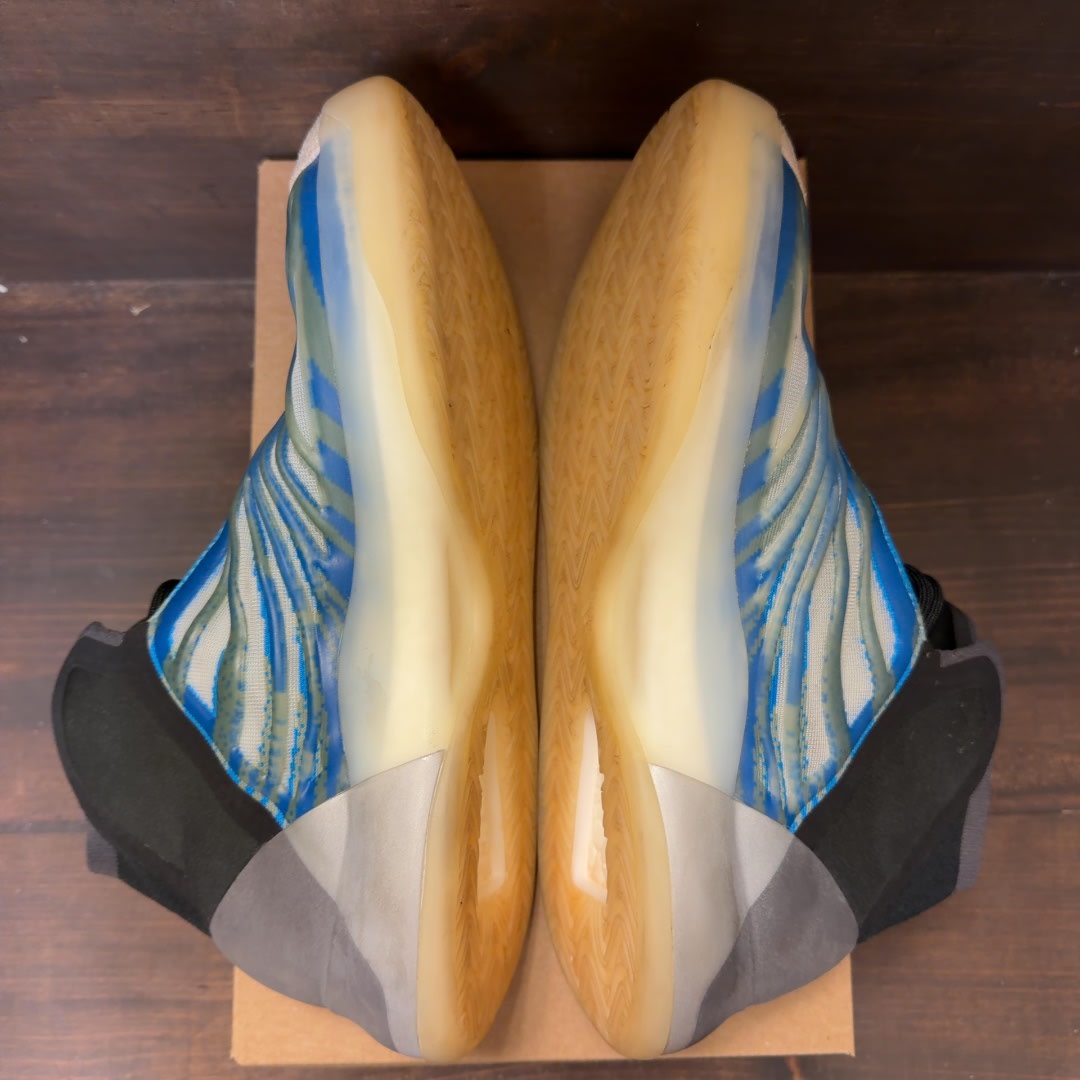 adidas Yeezy QNTM BSKTBL Frozen Blue Size 10.5 (Pre-Owned) - Image 5