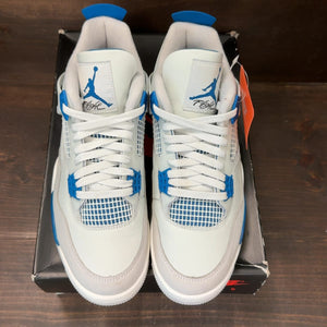 Jordan 4 Retro Military Blue (2024) Size 10.5 (Pre-Owned) - tag