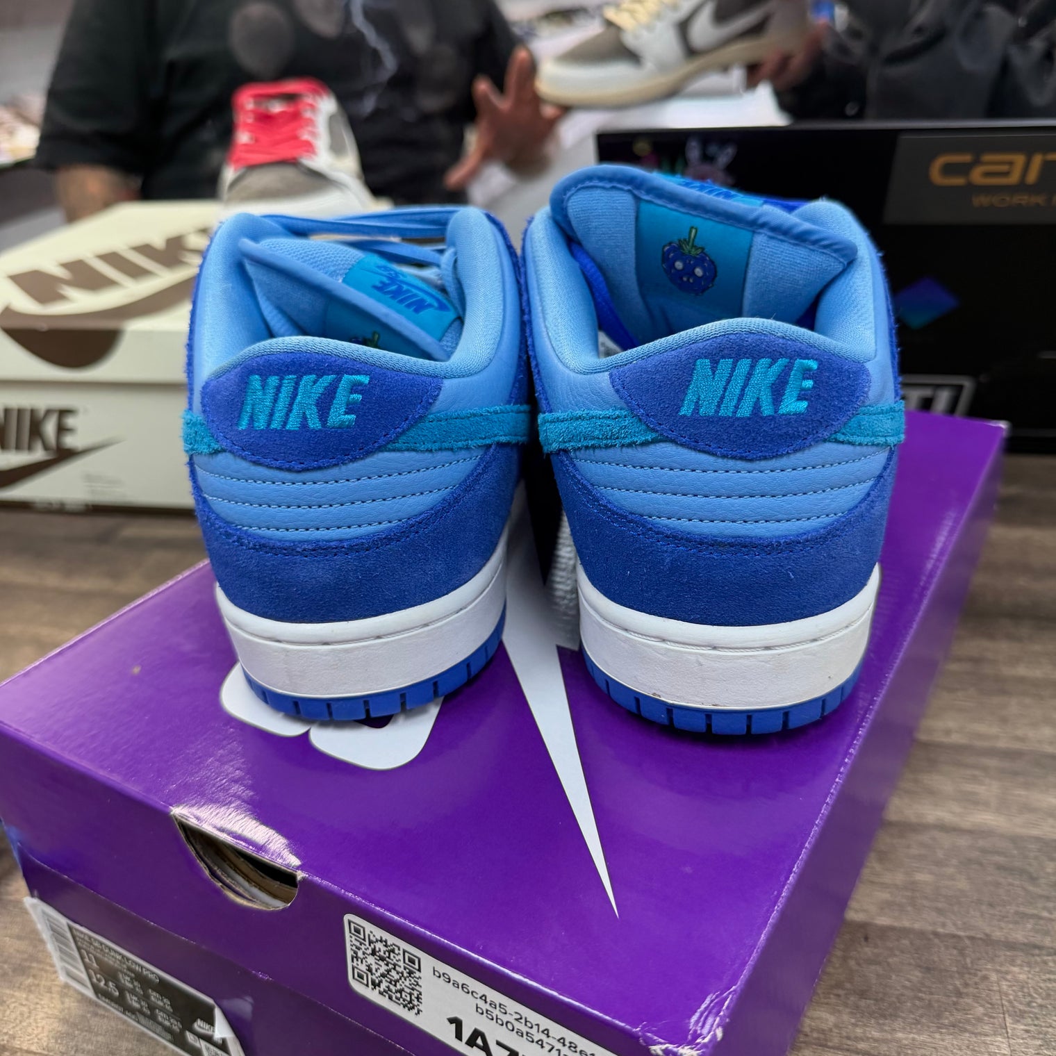 Raspberry SB Dunk Low (USED)