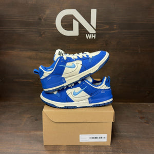 Nike Dunk Low Disrupt 2 White University Blue (Women's) Size 6W (Pre-Owned) - front