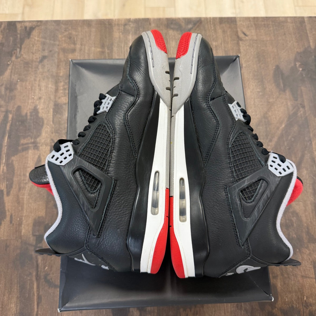 Jordan 4 Retro Bred Reimagined Size 12 (Pre-Owned) - Image 5