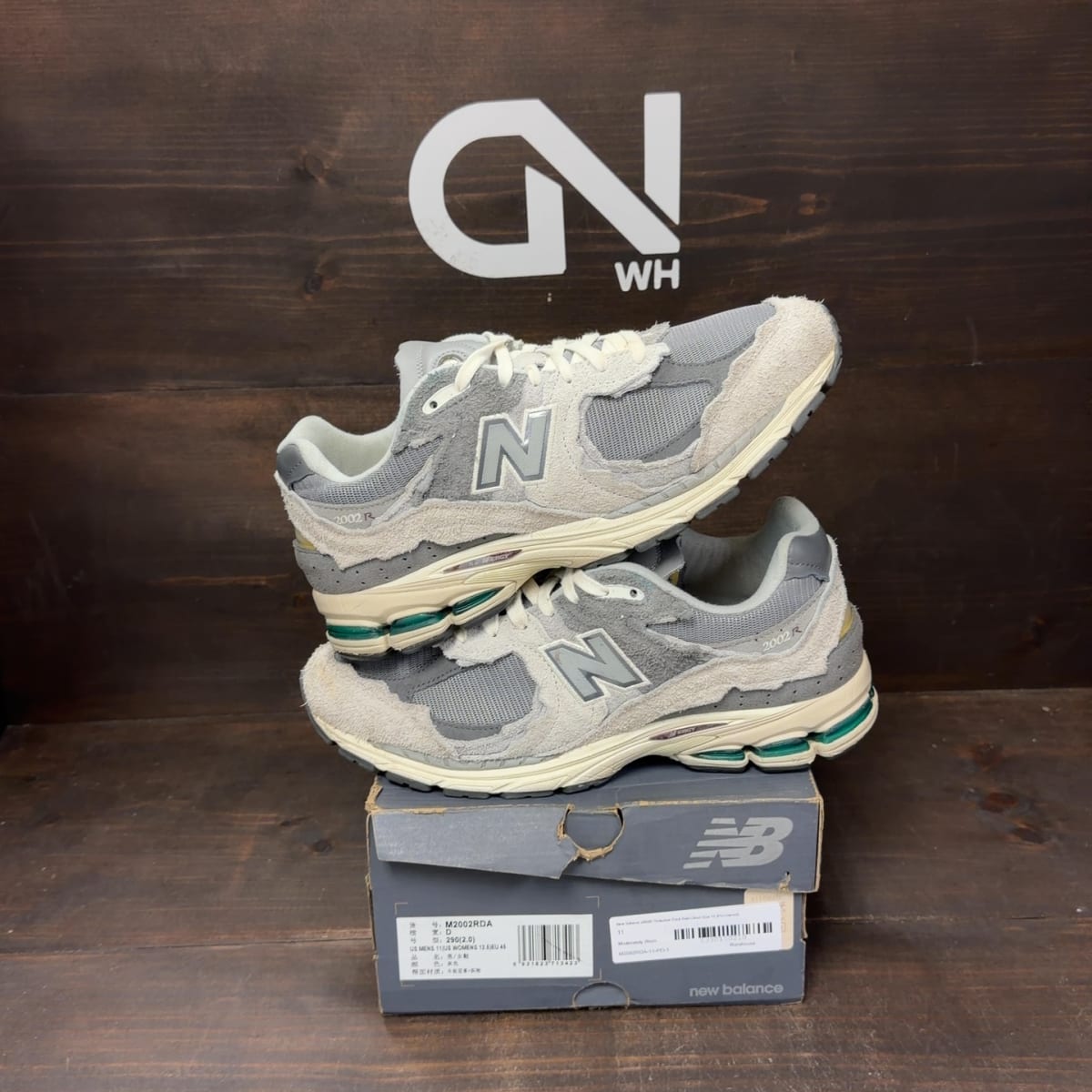 New Balance 2002R Protection Pack Rain Cloud Size 11 (Pre-Owned) - front