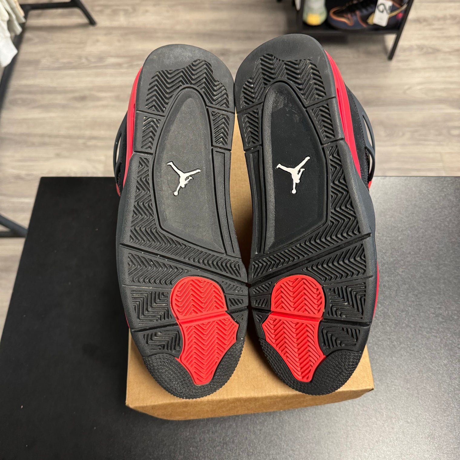 Red Thunder Jordan 4 (USED, no box)